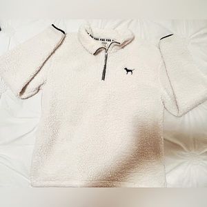 PINK Sherpa Pullover